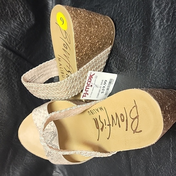 Blowfish Size 9 Malibu Wedges. Brand  New With tags. - Picture 7 of 13